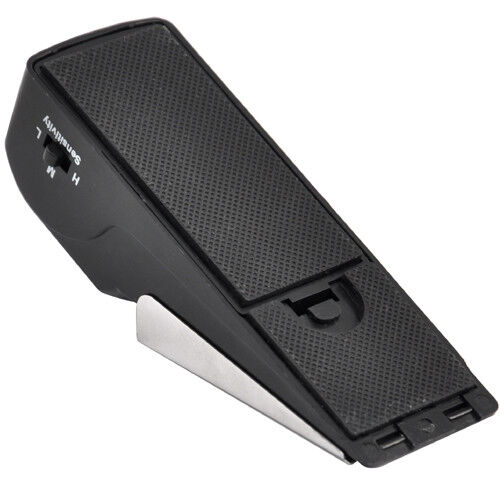 Home Security Wedge Door Stop Alarm System Device Intruder Alert Detection