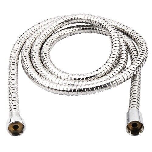2m Flexible Stainless Steel Chrome Standard Shower Head Bathroom Hose Pipe New