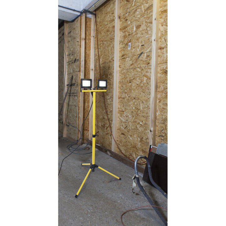 Work Lights Tripod Site LED Mains Powered Portable 230v 20W/30W Light Stand