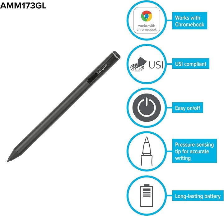 Targus Active Stylus Pen for Chromebook USI Digital Graphics Touchscreen