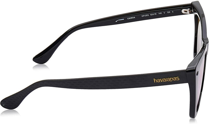 Havaianas Women's Canoa Sunglasses Authentic Designer Fashion Square Free Case