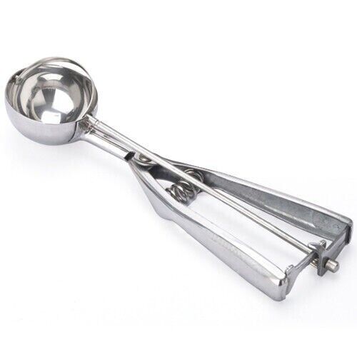 Ice Cream Scoop Stainless Steel 6cm Mash Potato Spoon Kitchen Tool Server Food