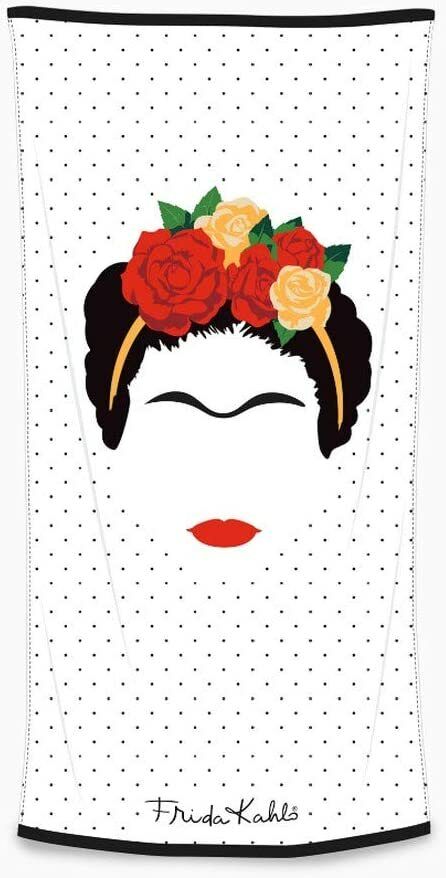 Frida Kahlo Groovy Extra Large Beach Towel Cotton Bath Summer Sports Gym Seaside