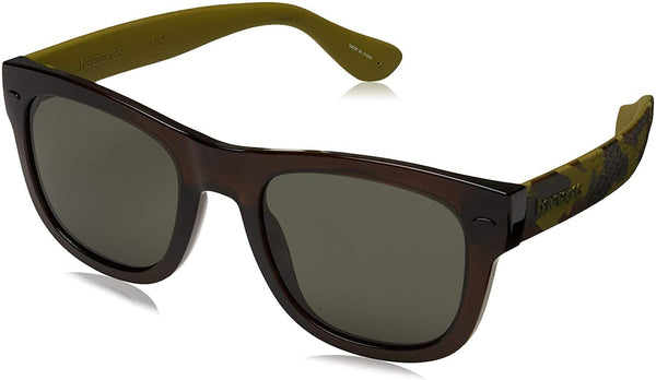 Havaianas Men's Paraty Sunglasses Authentic Designer Fashion Round Free Case