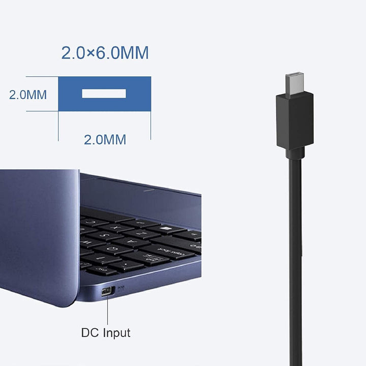 Power Adapter Laptop Charger for Asus Vivobook 33W 19V 1.75A Power Cord Cable AC