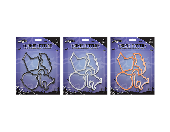 Halloween Cookie Cutters Mould Set Spooky Shapes Bundle Biscuit Clay Fondant