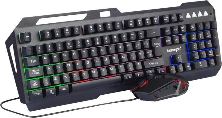 Gaming Keyboard and Mouse Mechanical Set Wired for Xbox 1 PS5 PS4 PC Laptop USB