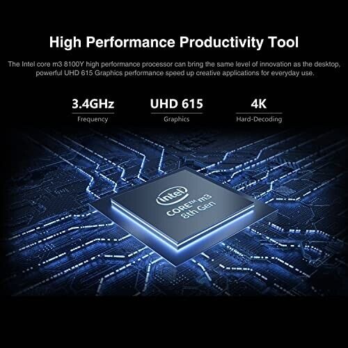 Laptop Windows 10 13.3" Chuwi Aerobook Pro Intel Core M3 8GB RAM 256GB SSD FHD
