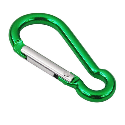 5 x Carabiner Clip Snap Hook Small Keyring for Camping Sports Karabiner Metal