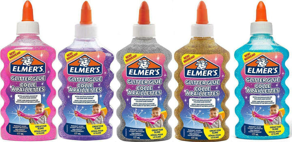 Elmers Glitter Glue Craft Set PVA All Great For Making Slime School Arts Stick
