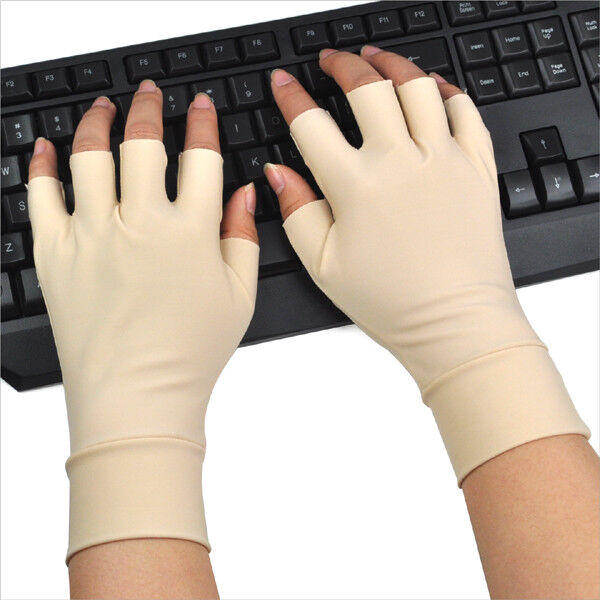 Arthritis Relief Gloves Washable Nylon Spandex Anti Hand Compression Relief Pair