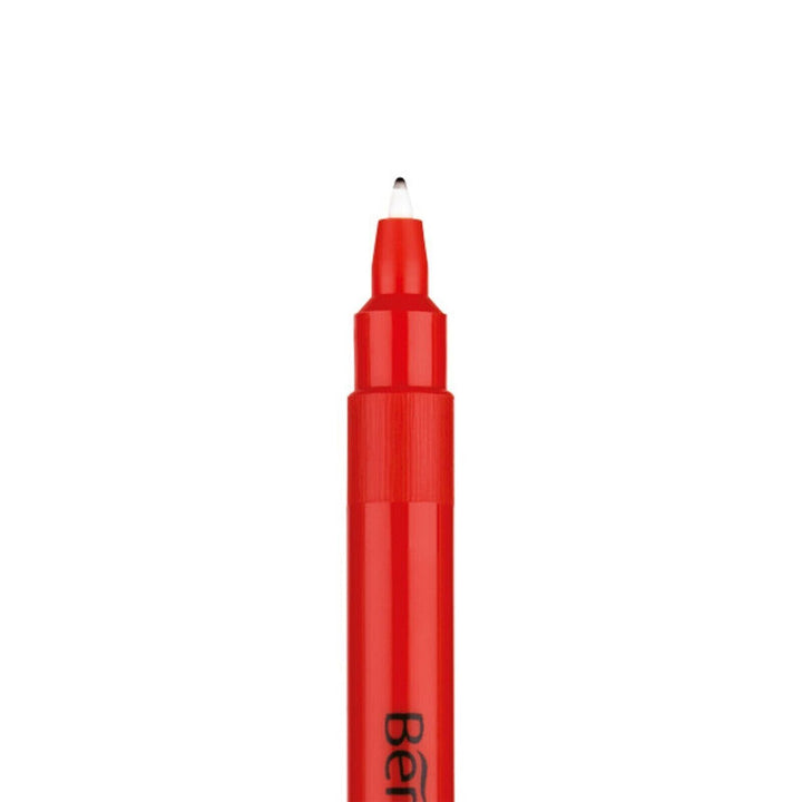 Berol Handwriting Pens Black x5 Pack Set School Writing Washable Ink Learning