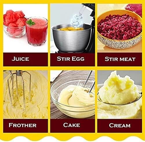 Stand Mixer for Baking Food with Dough Hooks 4.2l Cheap Whisk Attachment Beaters