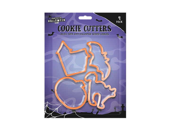 Halloween Cookie Cutters Mould Set Spooky Shapes Bundle Biscuit Clay Fondant