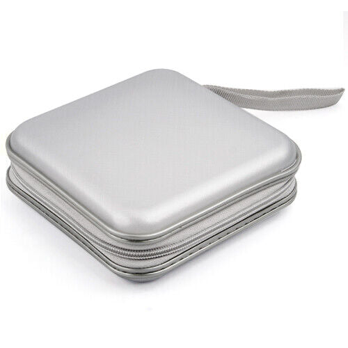 CD Dvd 40 Disc Storage Carry Case Cover Wallet Holder Bag Plastic Games Disk