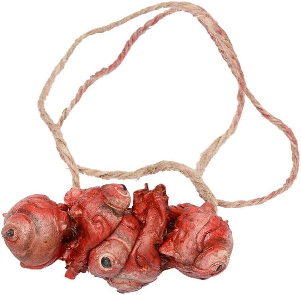 Halloween Decoration Props Costume Scary Outdoor Life Size Zombie Eyes Chain