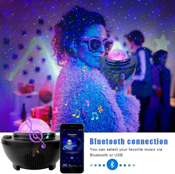Galaxy Starlight Sky Projector Night Adult Baby Bedroom LED Starry Light Lamp