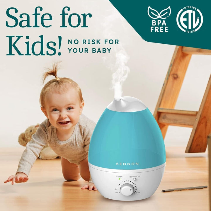 Air Humidifier Diffuser Essential Oil for Bedroom Home Cool Mist Large 2.8L