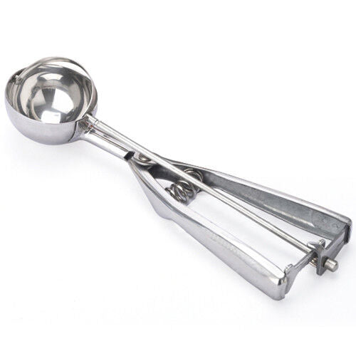 Ice Cream Scoop Stainless Steel 6cm Mash Potato Spoon Kitchen Tool Server Food