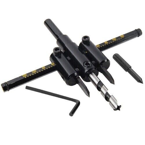 Handy Adjustable Metal Circle Hole Saw Drill Bit Cutter Kit DIY Tools Accessory