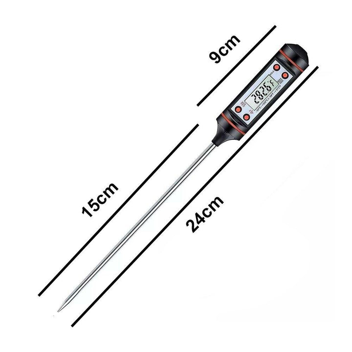 Digital Food Thermometer Temperature Probe Meat Cooking Jam Sugar BBQ Turkey