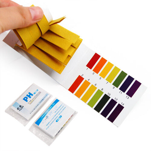 160 pH 1-14 Universal Full Range Litmus Test Paper Strips Tester Indicator Urine