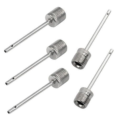 Football Pump Needle Basketball Rugby x5 Soccer Air Inflator Valve Adaptor Pin