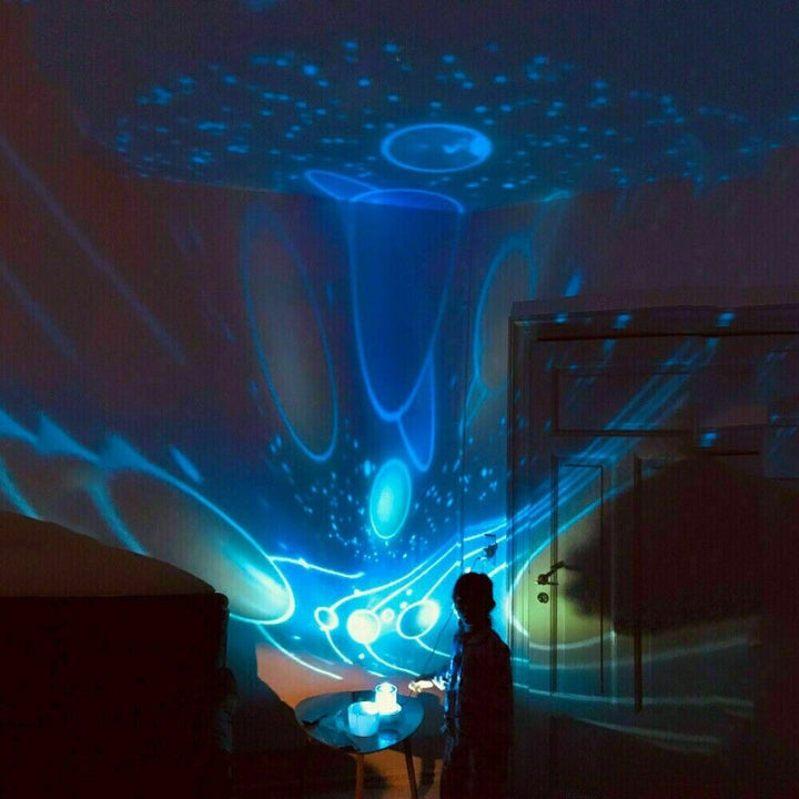 Star Light Projector USB Night Baby Adult Sky Moon Lamp LED Galaxy Ceiling Wall