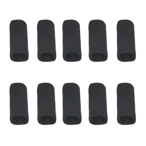 10x Stretchy Finger Protector Sleeve Support Arthritis Sports Aid Wrap Straight