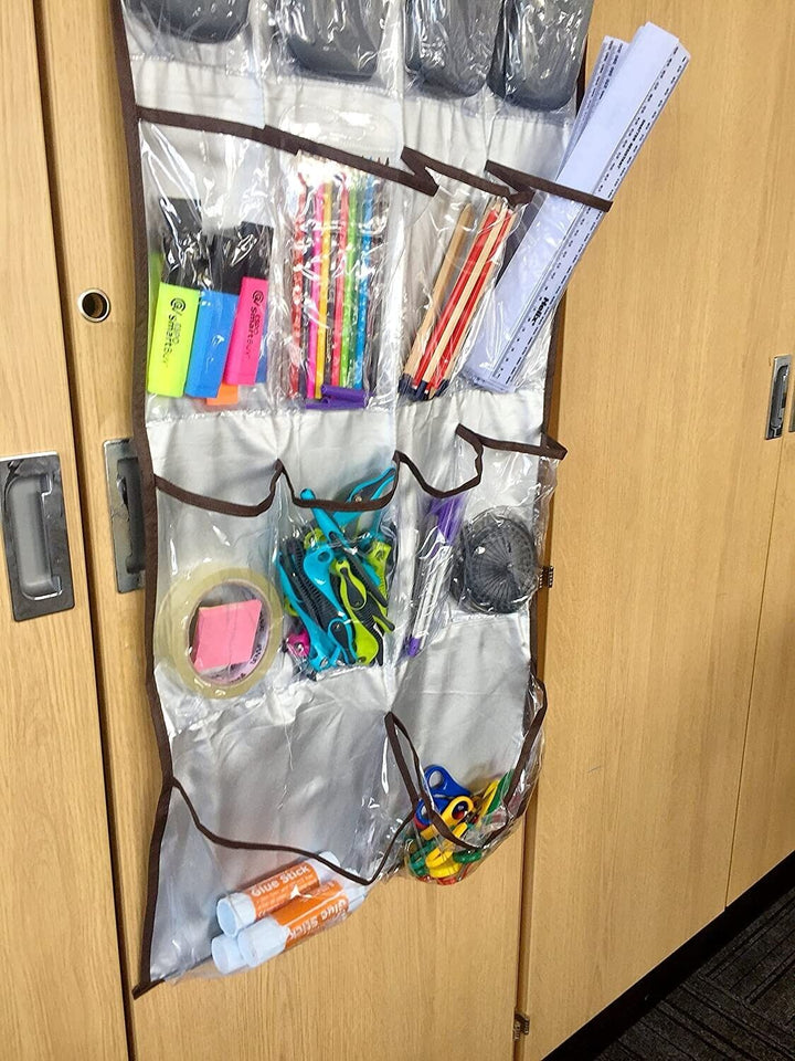 Over Door Storage Organiser Rack Pockets Shoe Toys Kitchen Closet Box Hanging