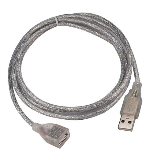 2m Metre USB 2.0 Extension Cable Lead A to A Male Female Cable 480mbps Extender