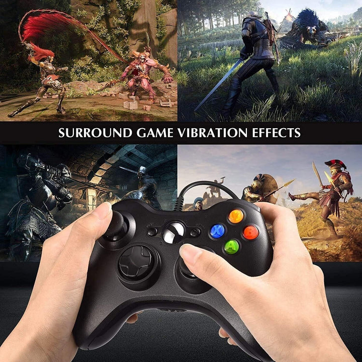 Xbox 360 Wired Controller Gamepad for Microsoft PC Windows 7/8/10/11 Console