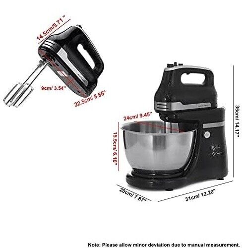 Stand Mixer for Baking Food with Dough Hooks 4.2l Cheap Whisk Attachment Beaters