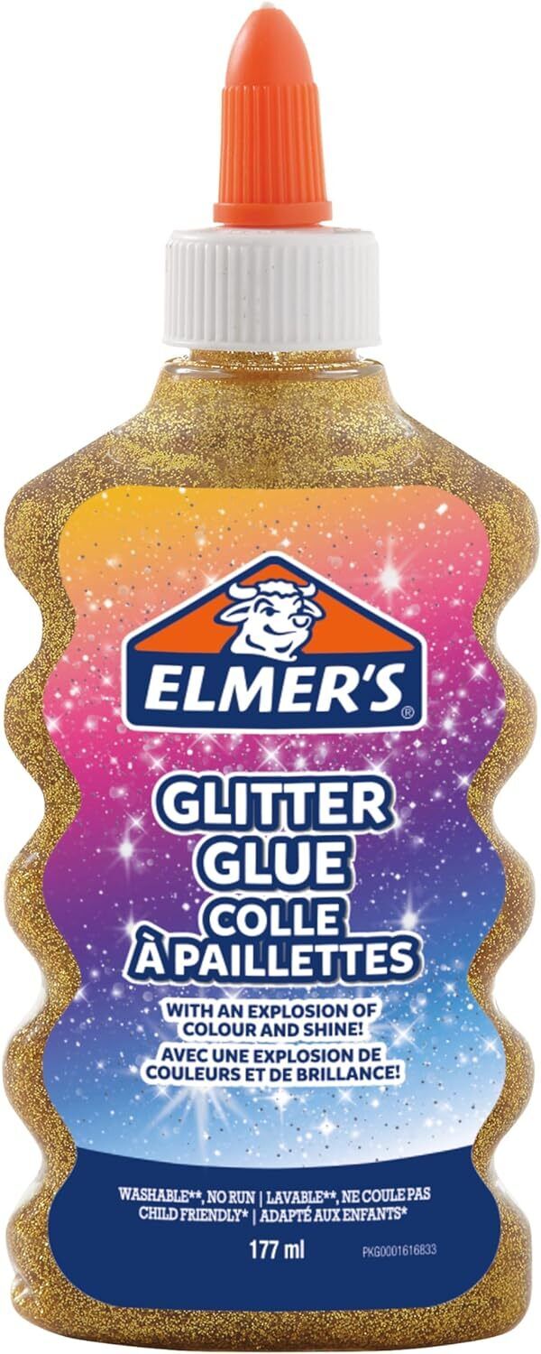Elmers Glitter Glue Craft Set PVA All Great For Making Slime School Arts Stick