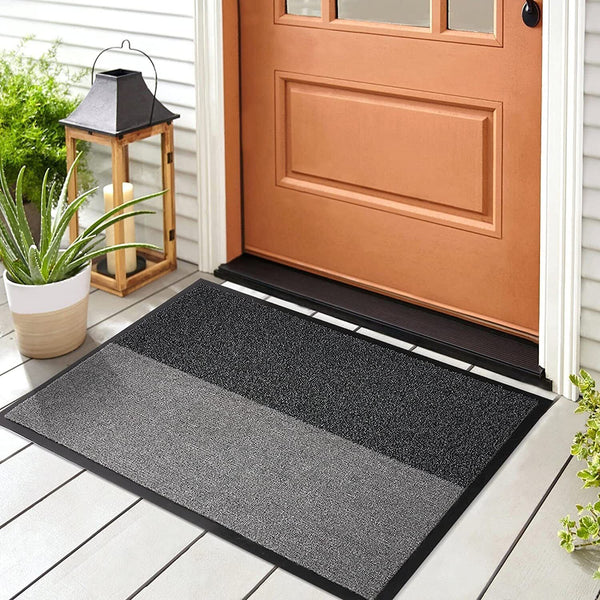 Medium 2in1 Door Mat 40x60cm Work Office Home Outdoor Indoor Heavy Duty Rubber