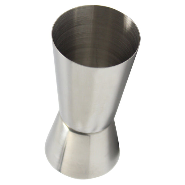 Steel Jigger Single Double Shot Shorts Drink Spirit Measure Cup Cocktail Measure