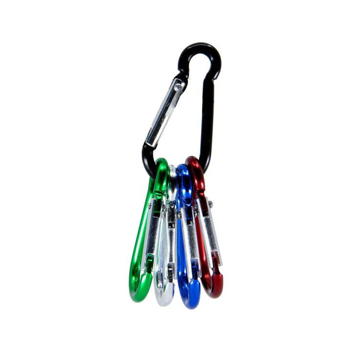 Carabiner Clip Keyring Small Clasp x5 Hook Camping Sports Extra Mini Men Car Key