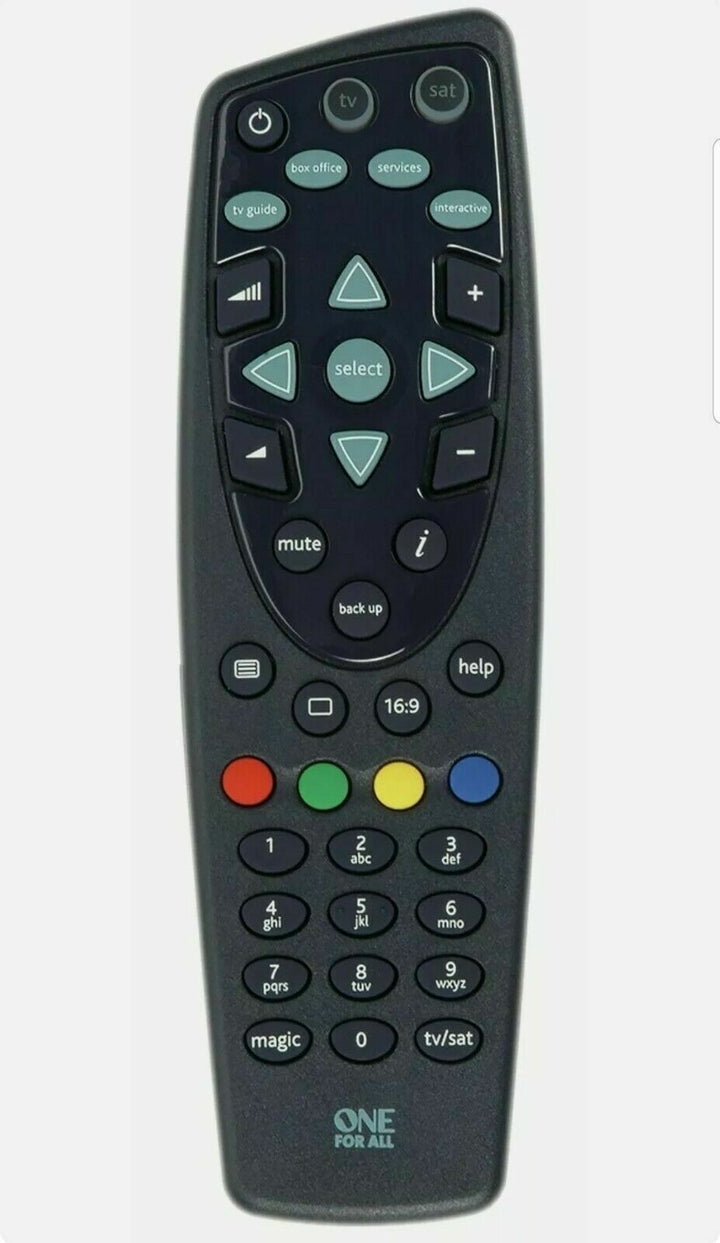 One For All Sky Replacement Remote Control Digital Box Satellite Cable