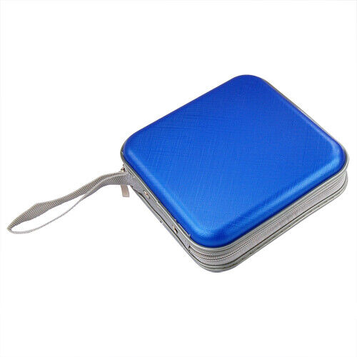 CD Dvd 40 Disc Storage Carry Case Cover Wallet Holder Bag Plastic Games Disk