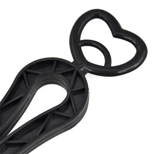 Hard Plastic Black Boots Shoes Upright Stand Holder Rack Storage Holder Pair