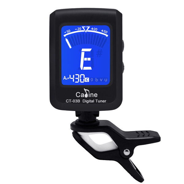 LED Clip-on Electronic Digital Guitar Tuner Chromatic Bass Violin Ukulele Tuner