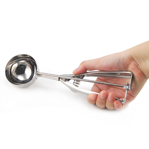Ice Cream Scoop Stainless Steel 6cm Mash Potato Spoon Kitchen Tool Server Food