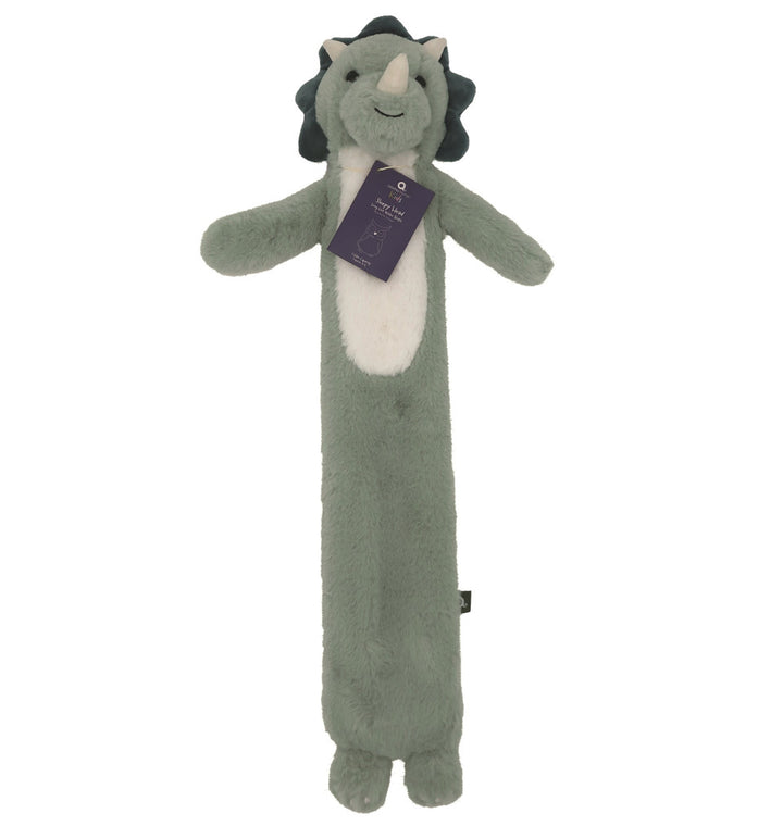 Aroma Home Green Dinosaur Long Hot Water Bottle