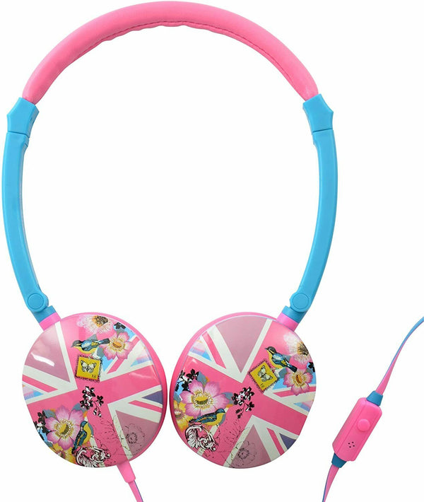 Accessorize Pink Flag Earphones