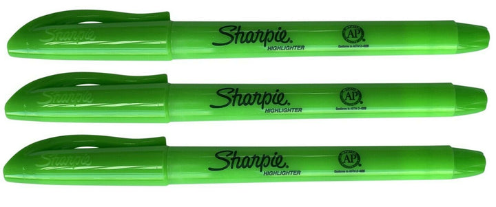 3 Sharpie Accent Pocket Highlighters