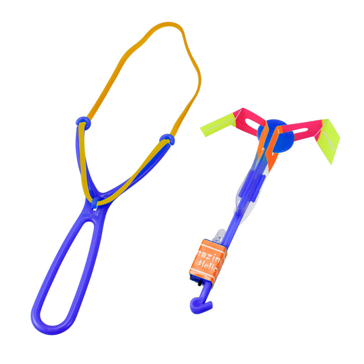 Flying LED Rotating Rocket Helicopter