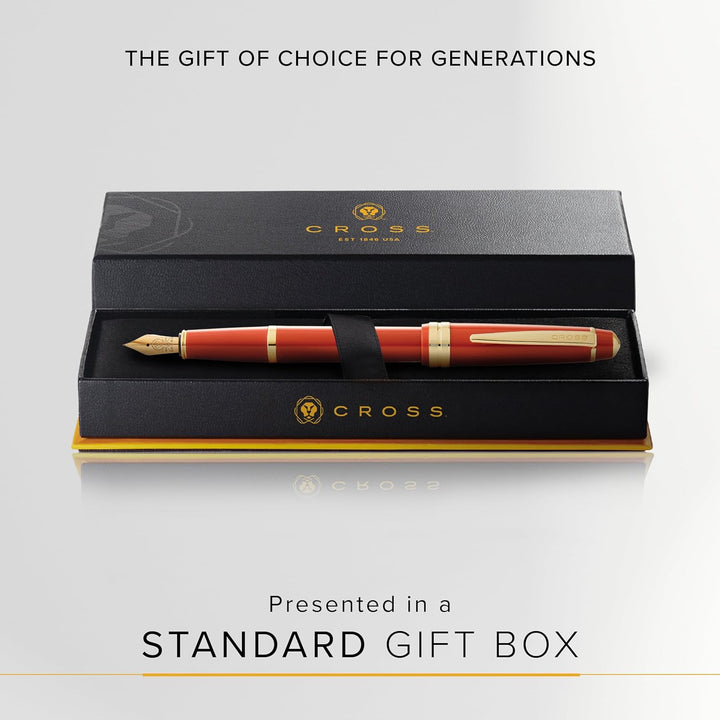 Cross Amber Medium Nib Fountain Pen