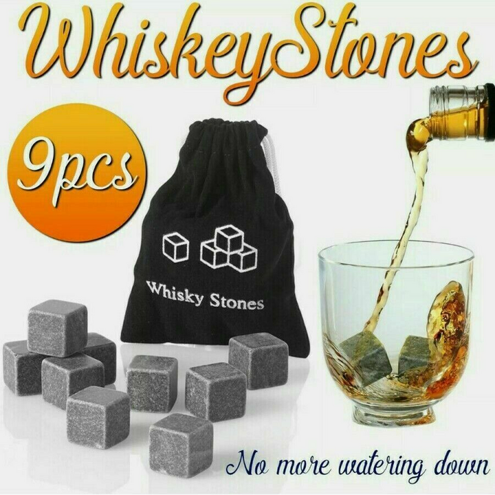 9 Piece Granite Ice Cube Set