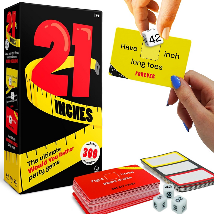 Lucky Egg 21 Inches Card Game