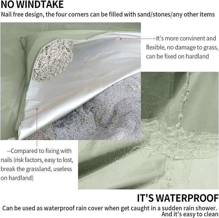 Eono Kaki Heavy Duty Beach Blanket